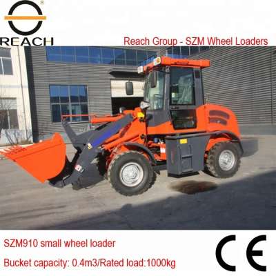 small compact wheel loader