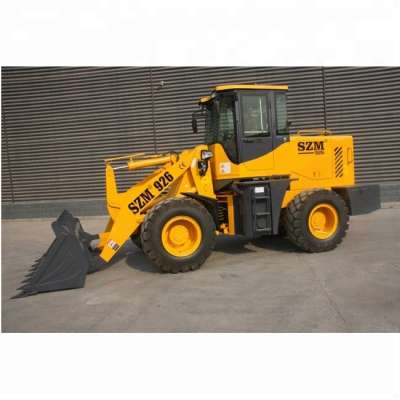 SZM 926 wheel loader hydraulic control, weifang good quality wheel loader 926