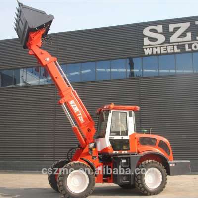 China SZM hydraulic articulated mini telescopic loader